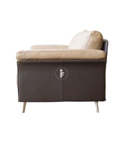 Ticino leather single sofa chair