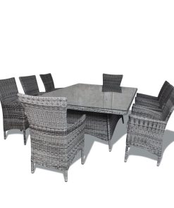 ghế nhựa giả mây furnist toskana