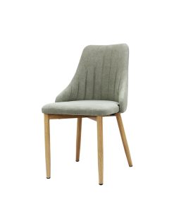 Ghế bọc vải xám Windy