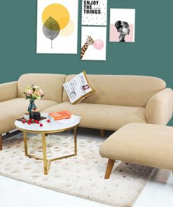 Sofa góc bọc vải Rapa