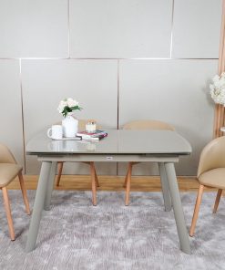 Bàn ăn kính cường lực Tension Warm 8