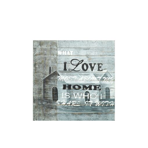 Tranh Pallet Home Woo-019
