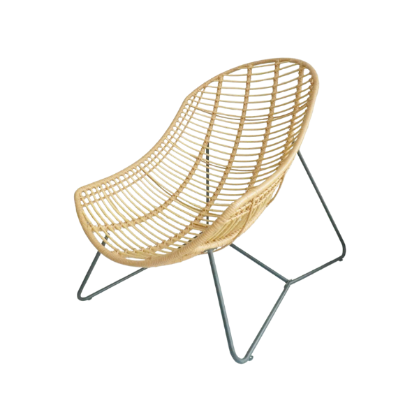 Ghế Thư Giãn Mây Nhựa Shell Cao Cấp - Thiết Kế Đẹp, Đệm Êm Ái