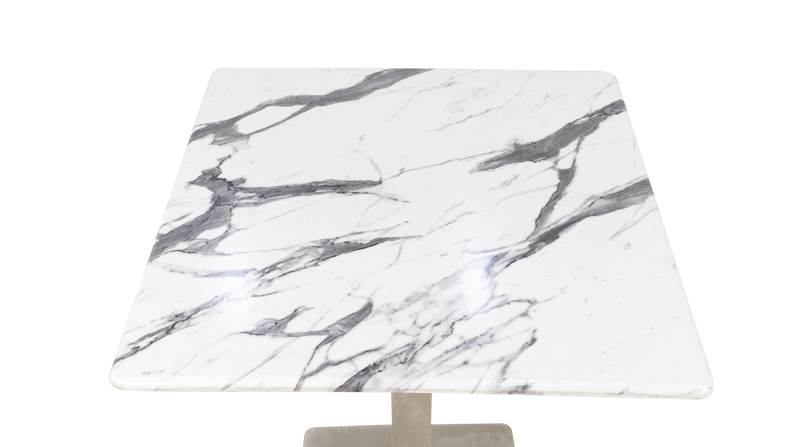 Bàn cafe vuông mặt HPL