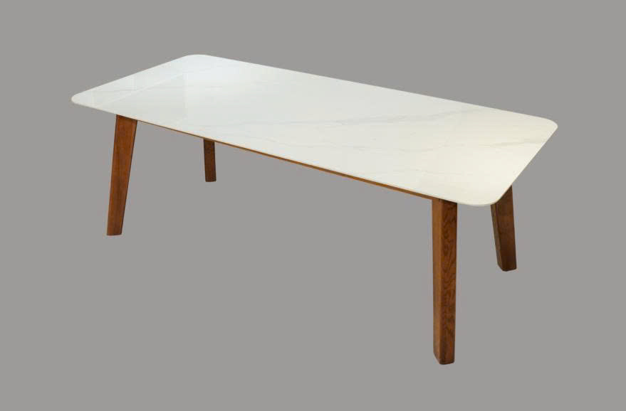 Bàn Ăn Mặt Đá 2m2 Hilton